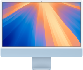 iMac azul