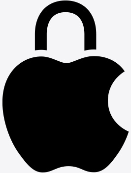 Il logo privacy Apple.