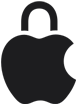 Logotipo de privacidade da Apple