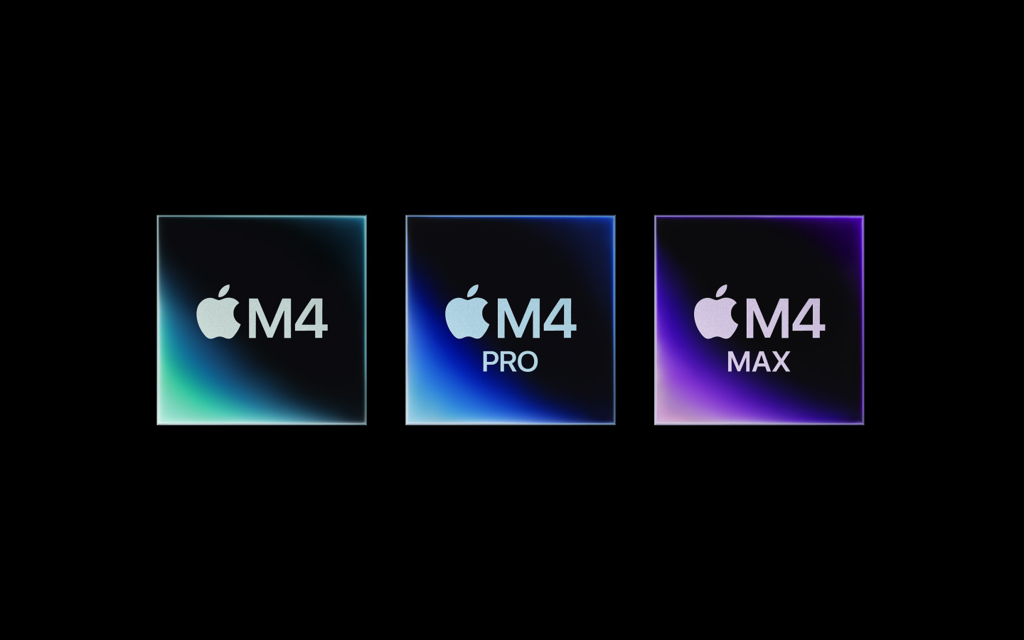 Chips M4, M4 Pro e M4 Max